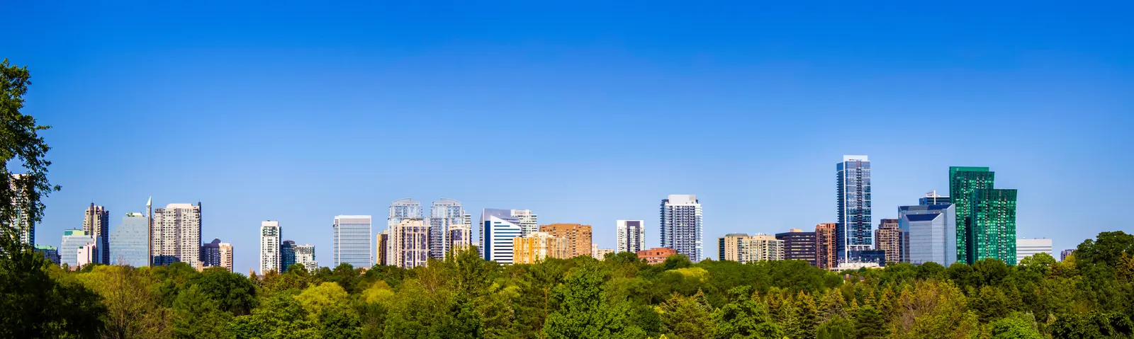 North York skyline, Toronto, Ontario
